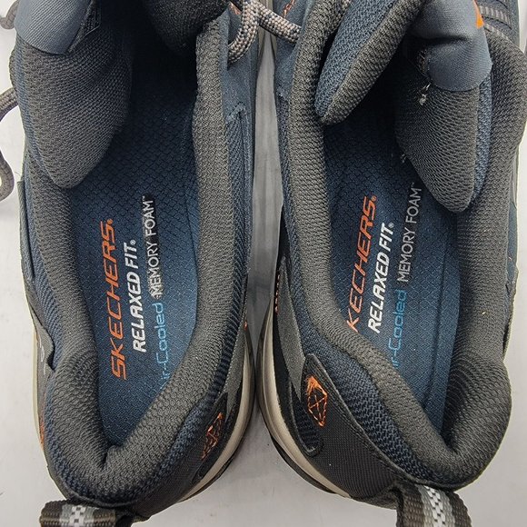 Skechers Equalizer 4.0 Mens 13 Navy Blue Water Resistance Trail Shoes 237023 - Picture 8 of 12